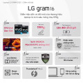 [New 100%] Laptop LG Gram 2023 16ZD90R-G.AX55A5 - Intel Core i5-1340P | 16 Inch 2K 100% sRGB