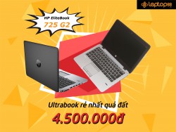 Laptop HP Elitebook 725 G2 (AMD A8 Pro - 7150B, RAM 4GB, HDD320, AMD R5 GRAPHIC, 12,5 INCH HD)