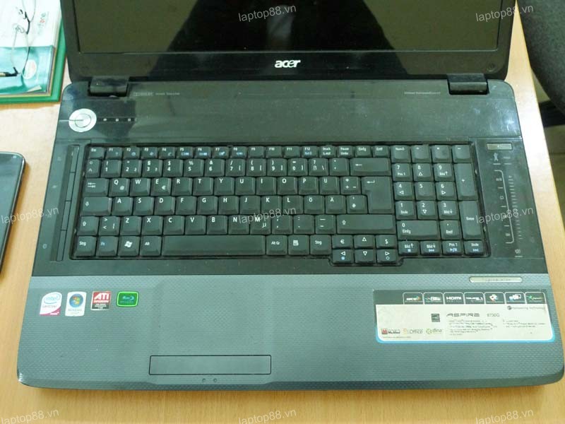 Bán laptop cũ Acer Aspire 8730G màn hình 18.4 inch giá rẻ