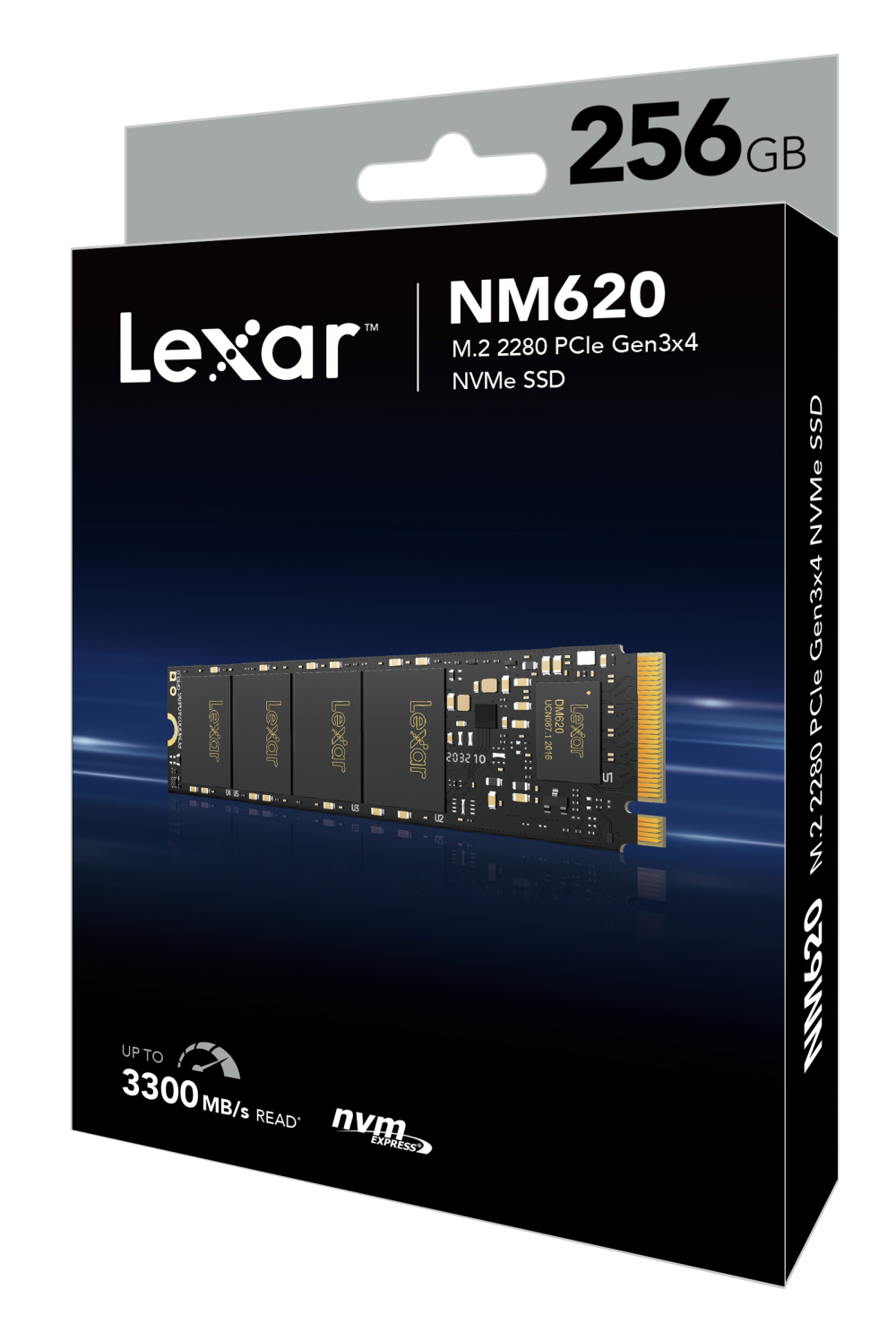 Ổ cứng SSD NVMe 256GB Lexar NM620 Mới