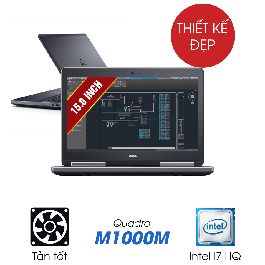 Laptop Cũ Dell Precision 7510 - Intel Core i7 / Xeon