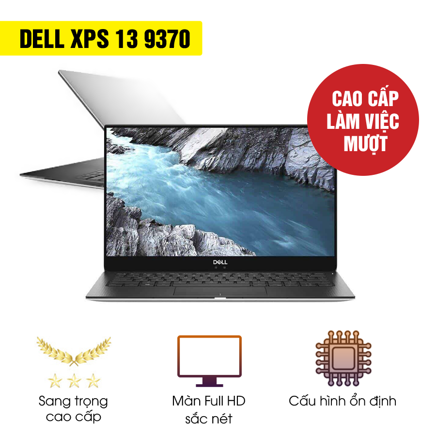 Laptop Cũ Dell XPS 13 9370 - Intel Core i5