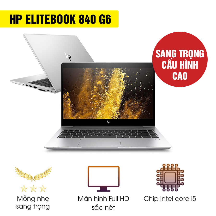 Laptop Cũ HP EliteBook 840 G6 - Intel Core i5 | 14 inch Full HD