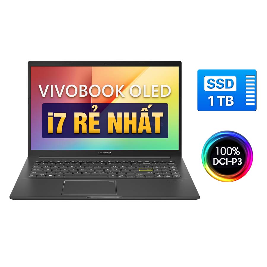 [New Outlet] Asus Vivobook 15 K513EA | Intel core i7-1165G7 | 16GB | 1TB | 15.6 inch Full HD OLED