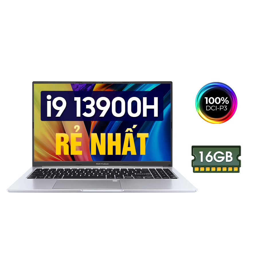 [New 100%] Laptop ASUS Vivobook 15 OLED A1505VA L1201W | Intel Core i9-13900H | 16GB | 15.6 inch Full HD OLED