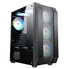 Vỏ case gaming SAMA 3305 (Mid tower, kính cường lực)