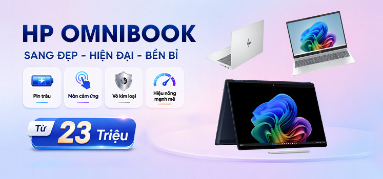 HP OMNIBOOK - SANG BỀN ĐẸP - PIN TRÂU