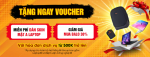 Tặng voucher cực chất cho hóa đơn dịch vụ từ 500K trở lên