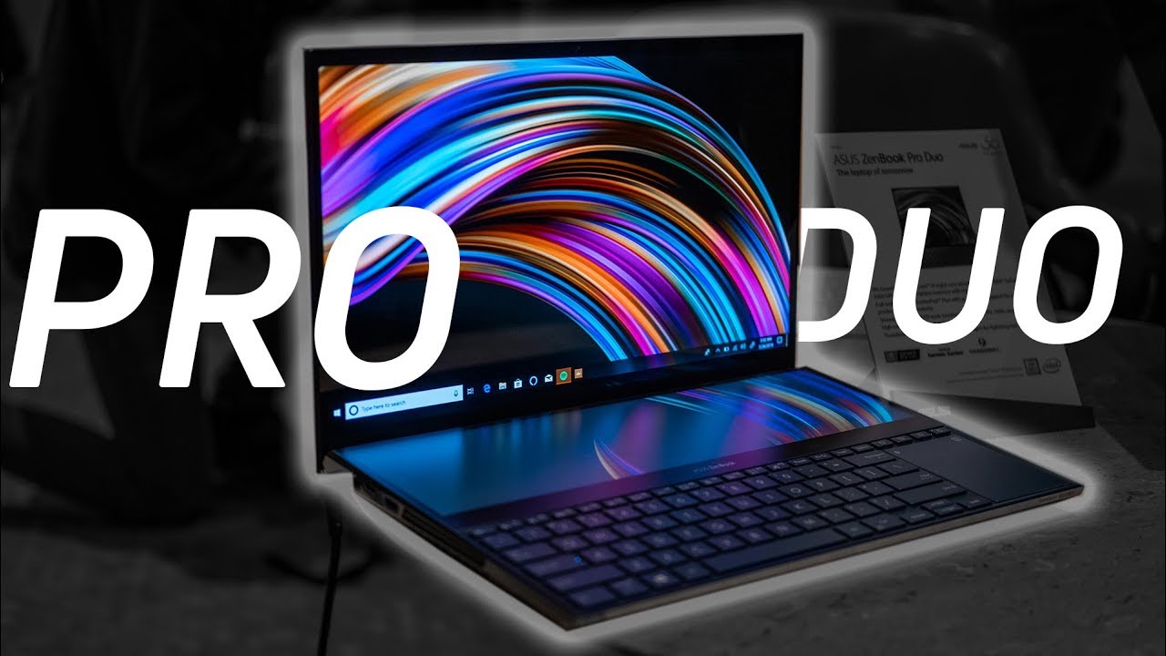 Asus Zenbook Pro Duo - Chiếc laptop “kì dị” nổi bật với 2 màn hình 4K 