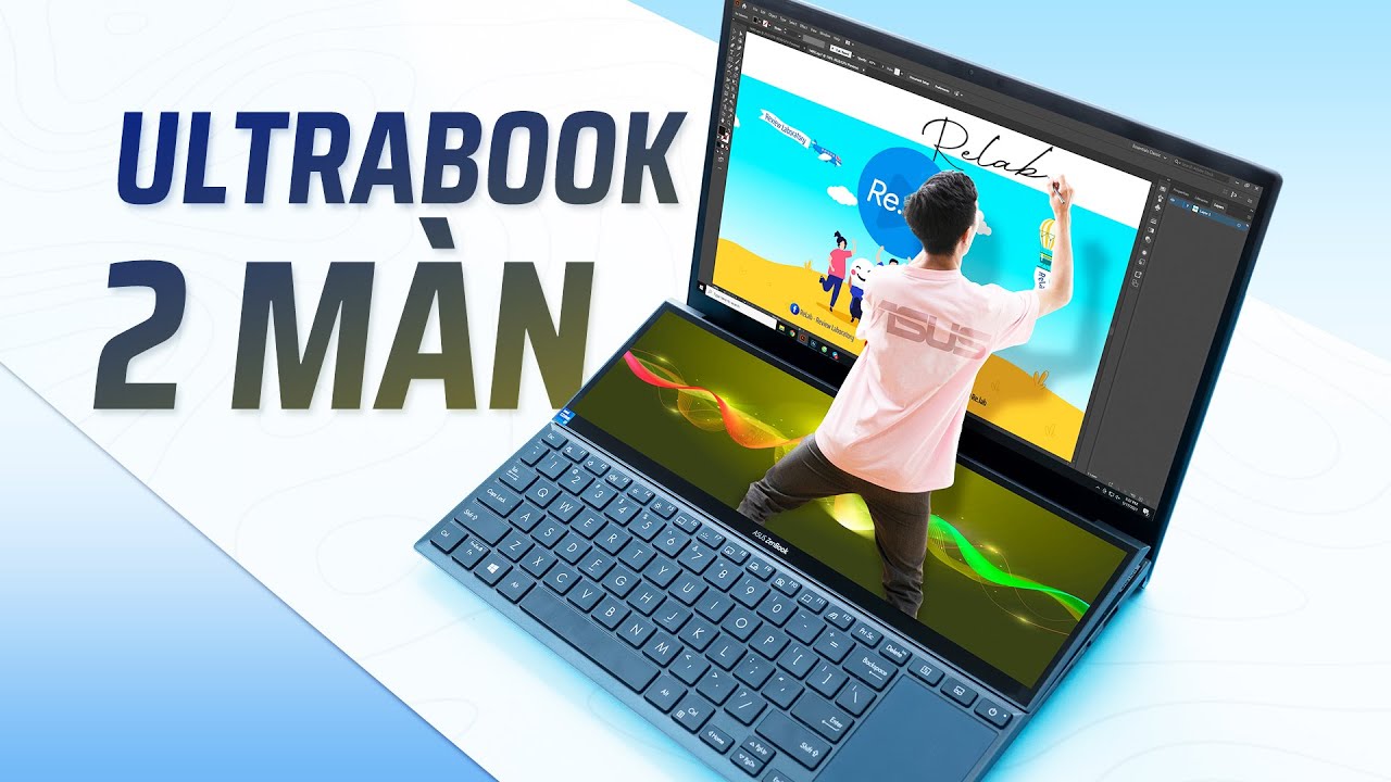 Laptop Asus Zenbook Dou - Chiếc laptop 2 màn hình đến từ tương lai