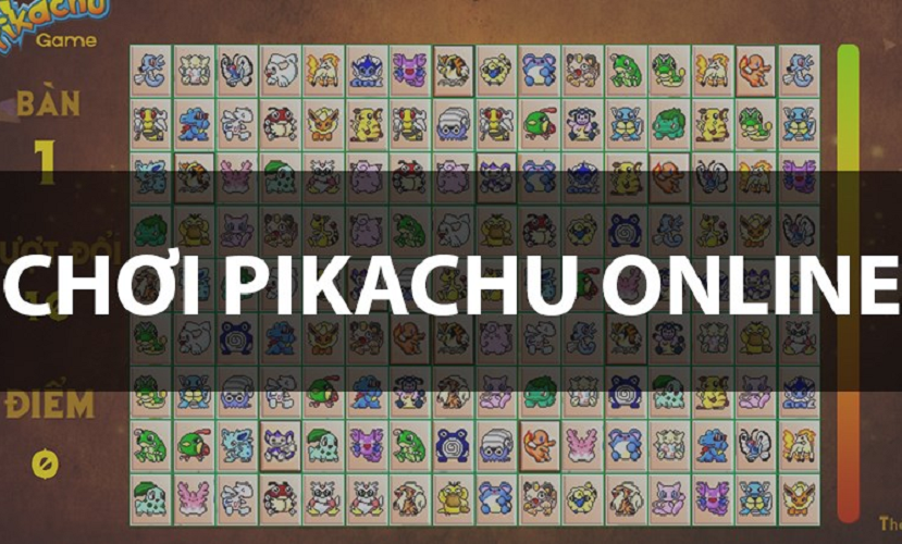 Cách Chơi Pikachu Online Cực Đơn Giản, Tiện Chơi Mọi Lúc Mọi Nơi