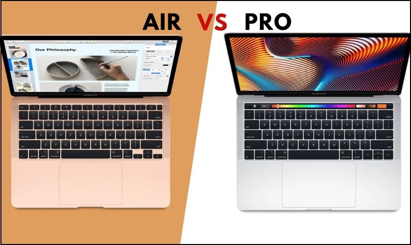Cách nhận biết và so sánh các dòng Macbook Air Pro chi tiết nhất