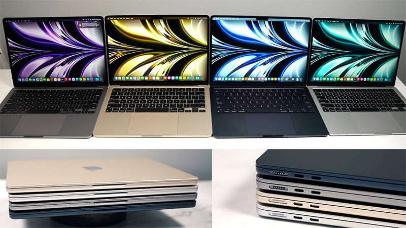 Tổng hợp các màu Macbook và bật mí màu Macbook đẹp nhất