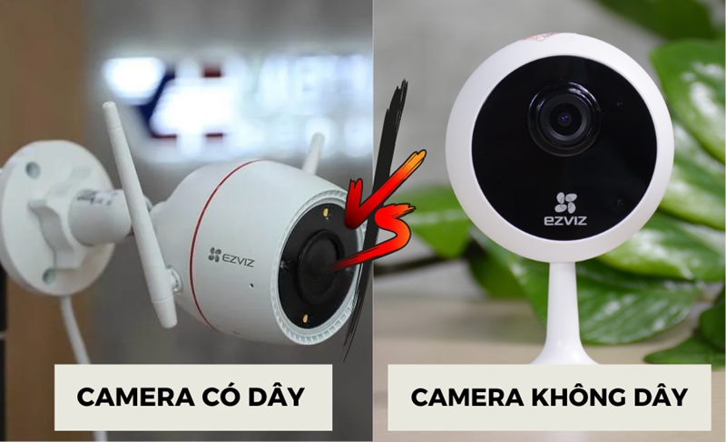 Giải đáp thắc mắc: “Nên lắp camera có dây hay không dây?”