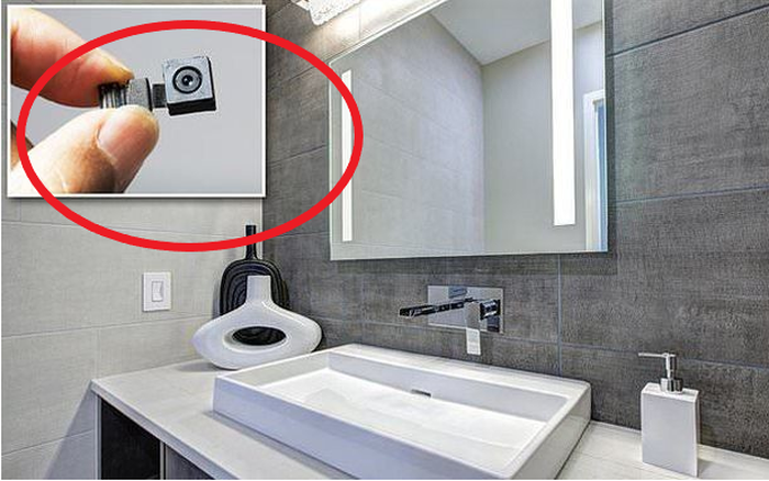 Cách phát hiện camera ngụy trang nhà tắm