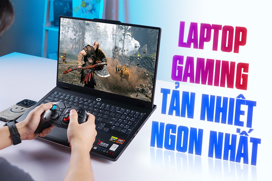 Laptop gaming mát - Xu hướng mới giúp game thủ “chiến” lâu không lo cháy máy