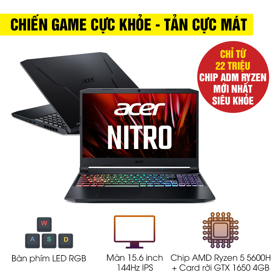 Đánh giá laptop gaming Nitro 5 2021