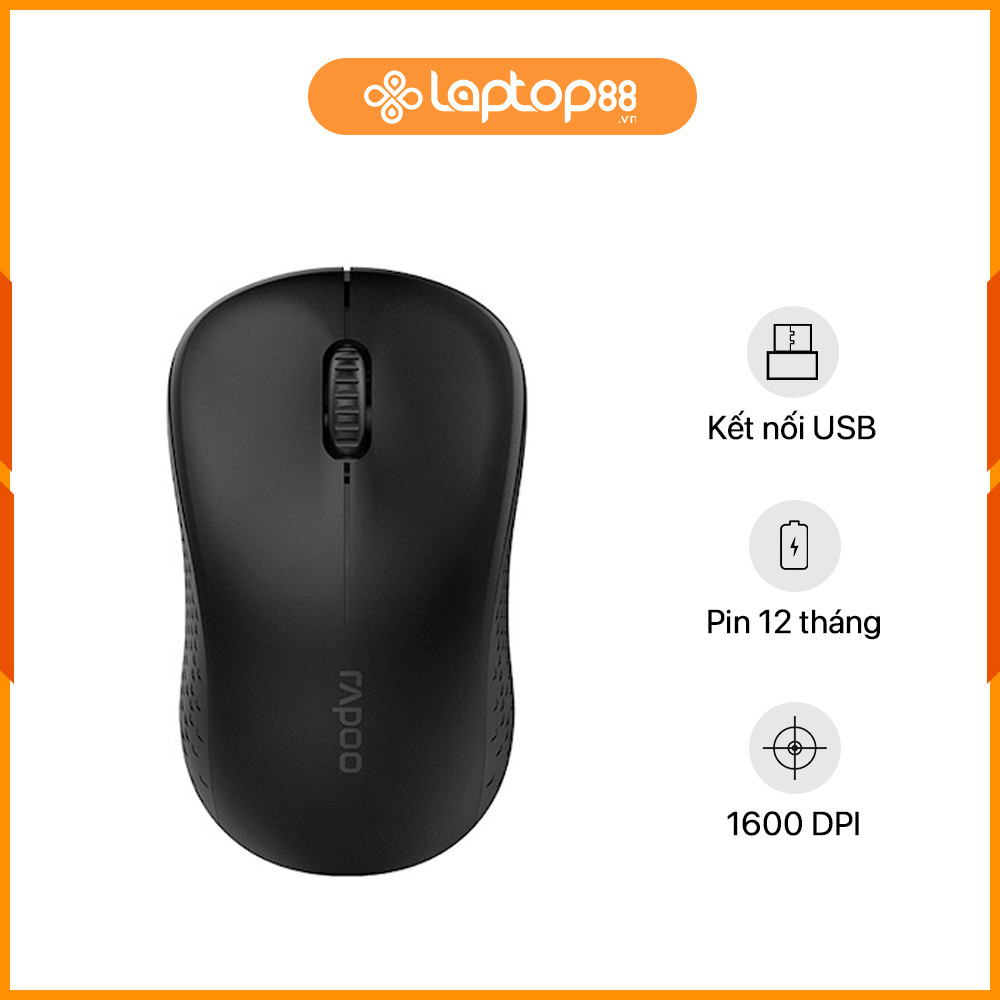 [New 100%] Chuột không dây Rapoo M1 Black