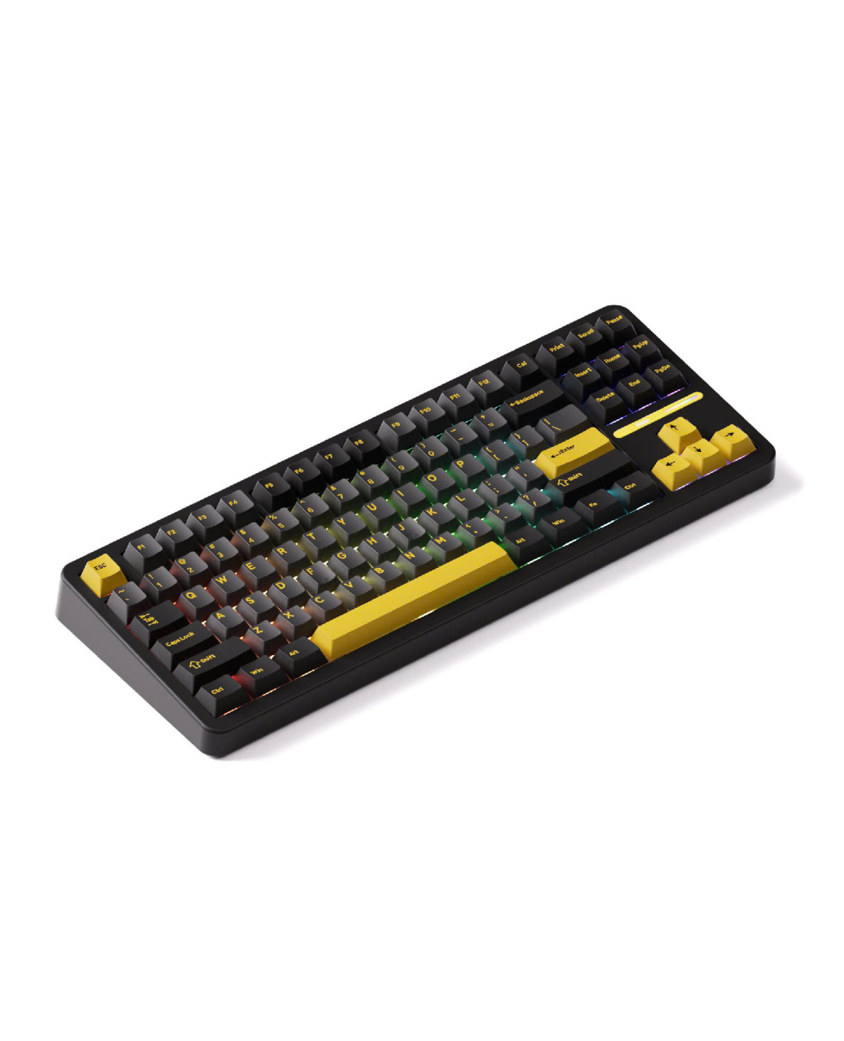 [New 100%] Bàn Phím Cơ AKKO TAC87 Black&Gold ( RGB / Hotswap / USB-C)