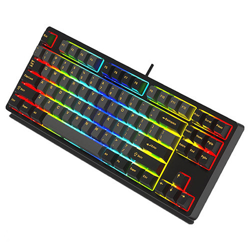 [New 100%] Bàn Phím Cơ Edra EK387FL Polar Night Gateron Blue/Brown/Red Switch