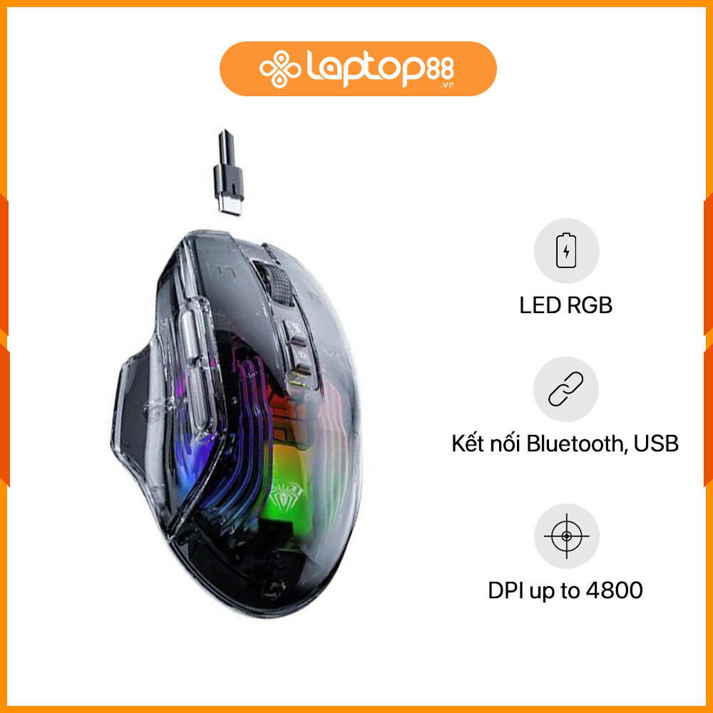 [New 100%] Chuột Gaming Aula 2 Mode SC518 Đen