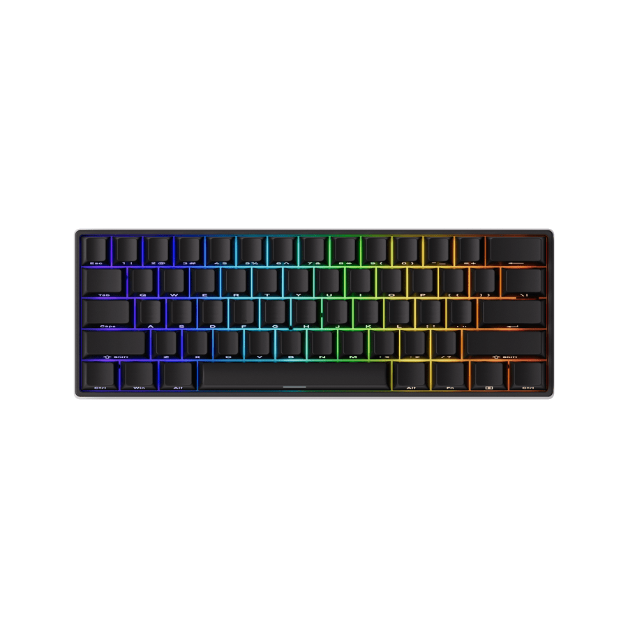 [New 100%] Bàn Phím Cơ Có Dây Akko FUN60 Pro SP Black Akko Glare Magnetic Switches 5943