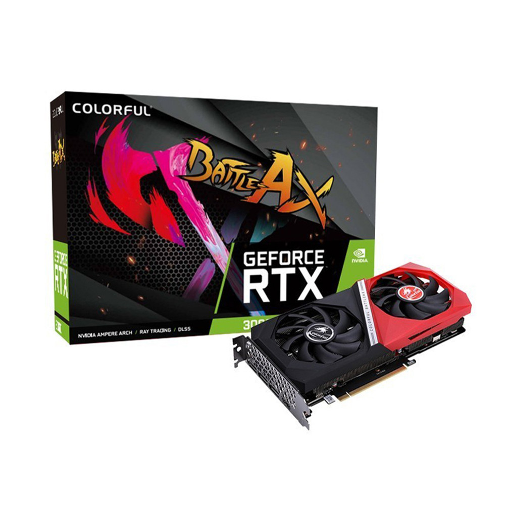 [Mới 100%] Card Đồ Họa VGA Colorful GeForce RTX 3060 NB DUO 12G V4 L-V (GDDR6/ 192 bit)
