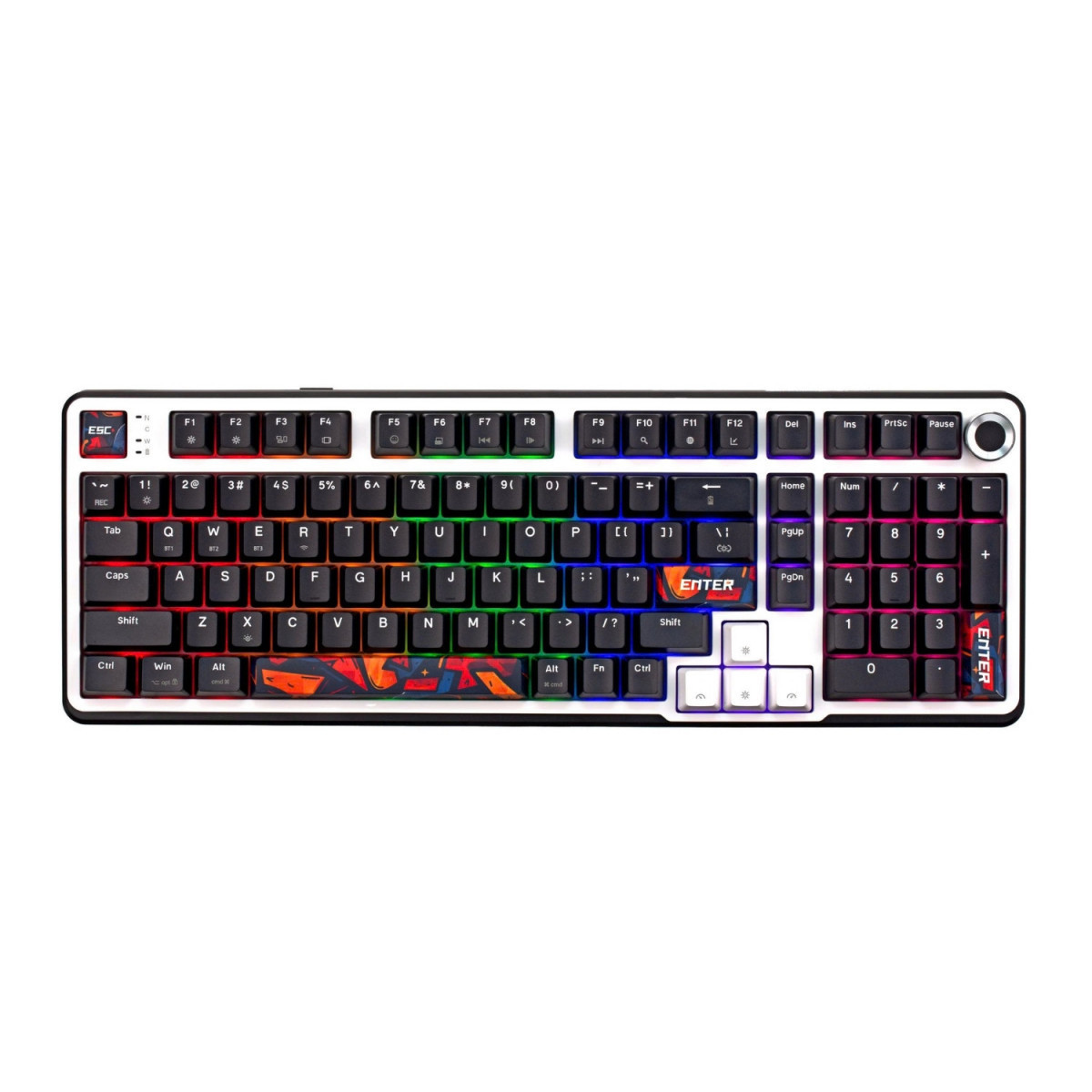 [New 100%] Bàn Phím Cơ EDRA EK398S Wireless 2.4Ghz | Bluetooth | Dây USB  Red Switch 