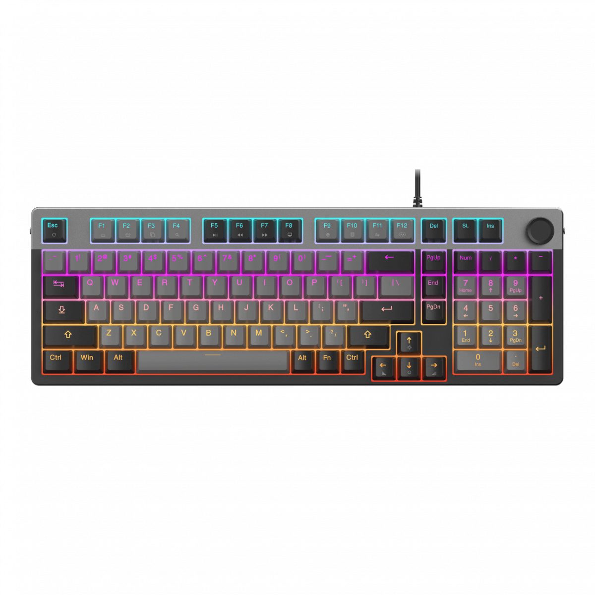 [New 100%] Bàn phím cơ Gaming DAREU EK98L Grey-Black | Dream switch