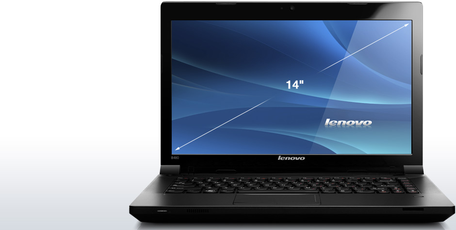 Lenovo Ideapad B480 (Core i3-3110M, RAM 2GB, HDD 500GB, Intel HD Graphics 4000, 14 inch, FreeDOS)1