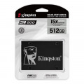 SSD 2.5" SATA III 512GB Kingston KC600 - Hàng Chính Hãng