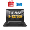 [New 100%] Laptop Gaming Asus TUF 2022 F15 FX507ZC-HN124W - Intel Core i7 12700H | RTX 3050 | 8GB DDR5