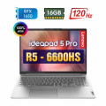 [New 100%] Laptop Lenovo Ideapad 5 Pro 16ARH7 82SN003MVN - AMD Ryzen 5 6600HS | GTX 1650 | 16 inch WQXGA  