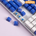 [New 100%] Bàn phím có dây RAPOO V500 Pro White Blue - Blue Switch 12113 (Bàn phím cơ)