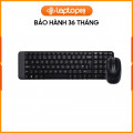 [New 100%] Bộ Bàn Phím Chuột Quang Không Dây Logitech MK220 USB-Wireless Black