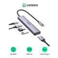 [Mới 100%] Thiết bị mở rộng USB Type-C to HDMI 4K kèm HUB | USB 3.0 + Sạc - Ugreen 20197 / Ugreen 15495 