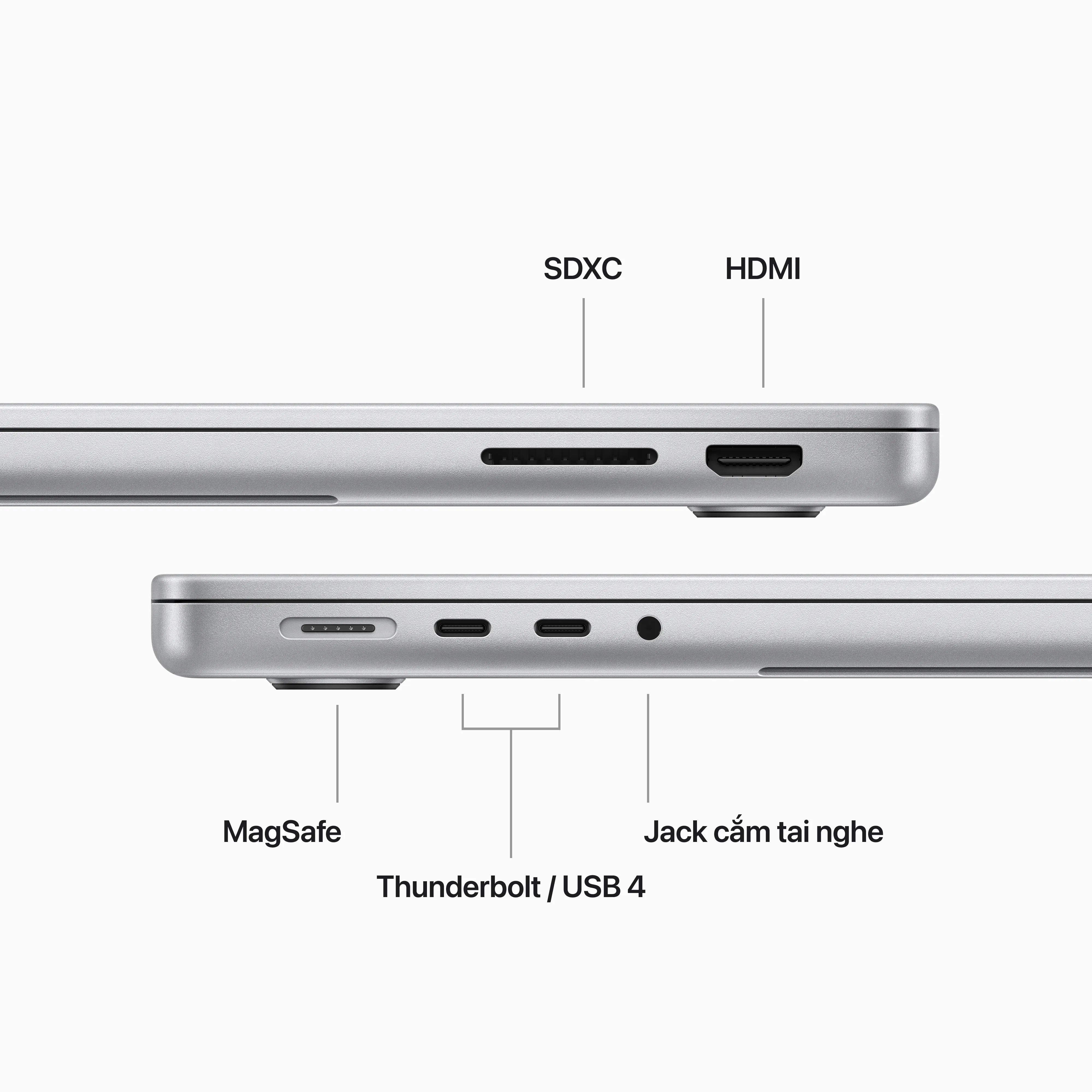 [New 100%] Macbook Pro M3 2023 - 10 Core GPU | 14 Inch Retina