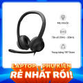 [New 100%] Tai nghe Logitech H390 Wired USB On-Ear Stereo với Mic Khử Tiếng Ồn (màu đen)