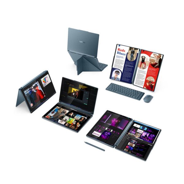 [New 100%] Laptop Lenovo Yoga Book 9 14IAH10 83KJ002UVN - Ultra 9 285H | 32GB | 1TB | 14 Inch 2.8K OLED