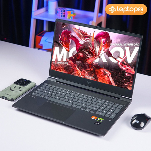 [New 100%] Laptop HP Victus 16-s0142AX 9Q989PA - Ryzen 5 7640HS | 32GB | 512GB | RTX 4060 8GB | 16.1 inch FHD 144Hz