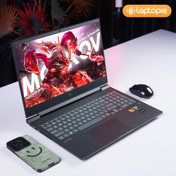 [New 100%] Laptop HP Victus 16-s0142AX 9Q989PA - Ryzen 5 7640HS | 32GB | 512GB | RTX 4060 8GB | 16.1 inch FHD 144Hz