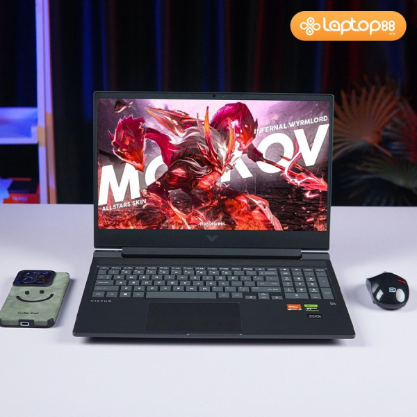 [New 100%] Laptop HP Victus 16-s0142AX 9Q989PA - Ryzen 5 7640HS | 32GB | 512GB | RTX 4060 8GB | 16.1 inch FHD 144Hz