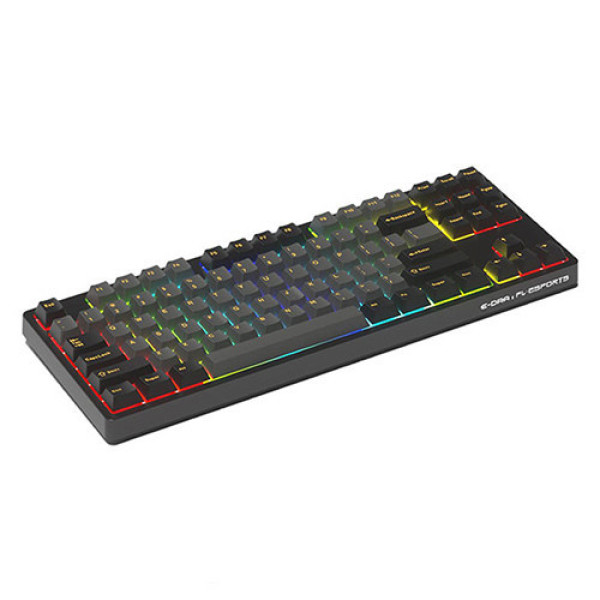 [New 100%] Bàn Phím Cơ EK387FL Polar Night Gateron Blue/Brown/Red Switch