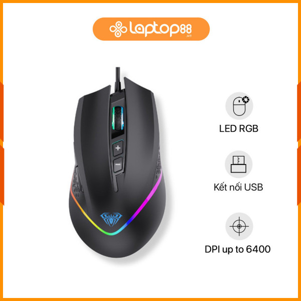 [New 100%] Chuột Gaming Aula F805 Đen