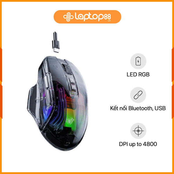 [New 100%] Chuột Gaming Aula 2 Mode SC518 Đen