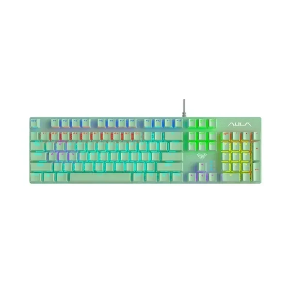 [New 100%] Bàn Phím Cơ AULA S2022 | Đen/Xanh Lá (Blue Switch)