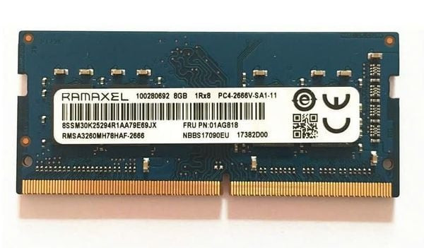 [New Outlet] RAM Laptop 8GB DDR4 Ramaxel bus 2666Mhz