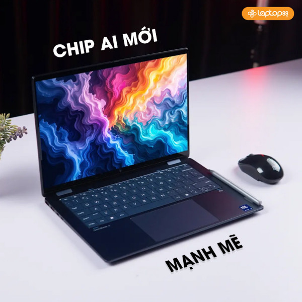 [New 100%] Laptop HP OmniBook X Flip 14-fm0088TU BZ7Q2PA - Ultra 5 226V | 16GB | 512GB | 14 Inch 2K 