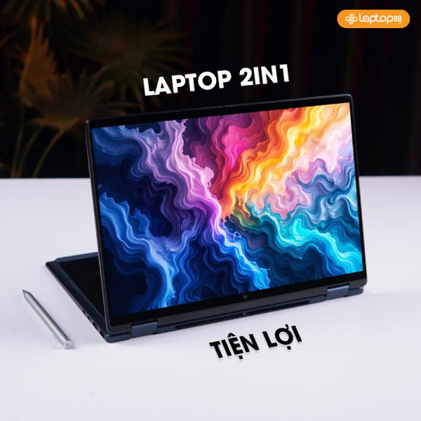 [New 100%] Laptop HP OmniBook X Flip 14-fm0088TU BZ7Q2PA - Ultra 5 226V | 16GB | 512GB | 14 Inch 2K 