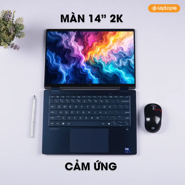 [New 100%] Laptop HP OmniBook X Flip 14-fm0088TU BZ7Q2PA - Ultra 5 226V | 16GB | 512GB | 14 Inch 2K 